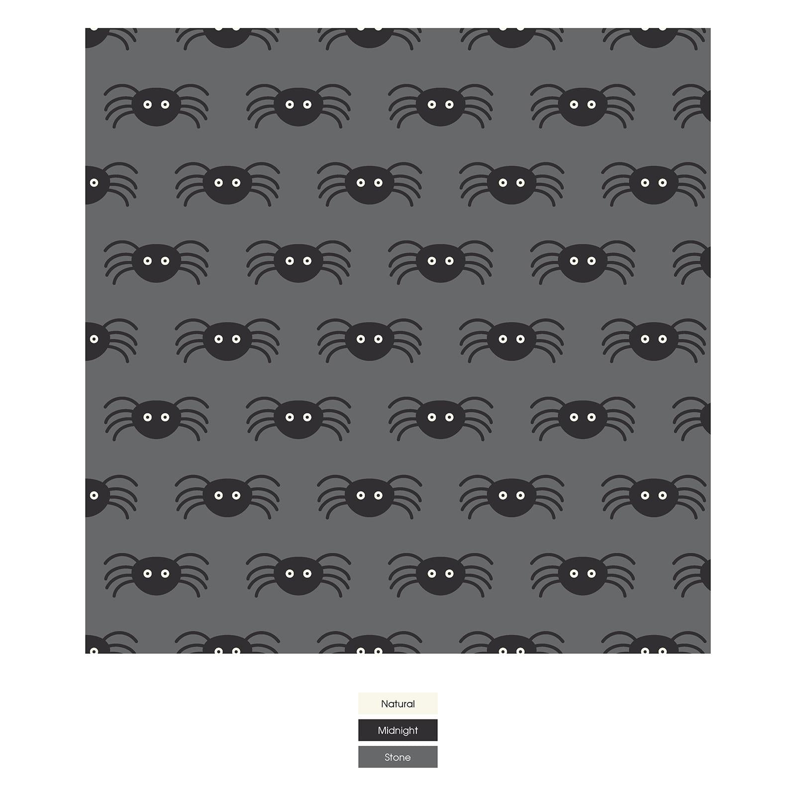 Men's Print Pajama Pants in Stone Spiders