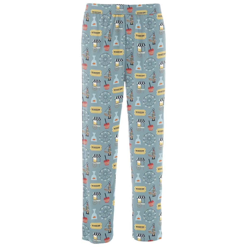 Men's Print Pajama Pants in Stormy Sea Fall Fair