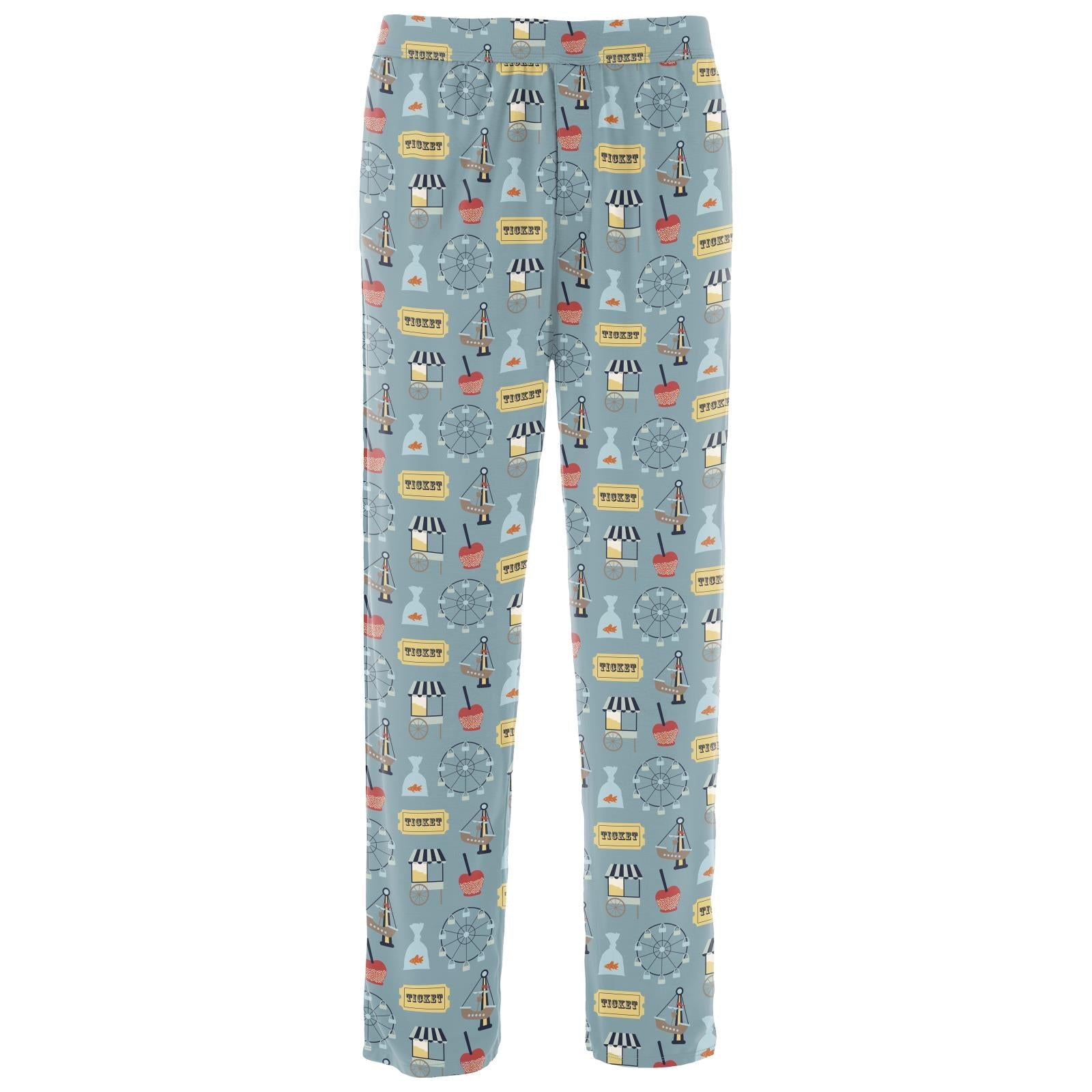 Men's Print Pajama Pants in Stormy Sea Fall Fair