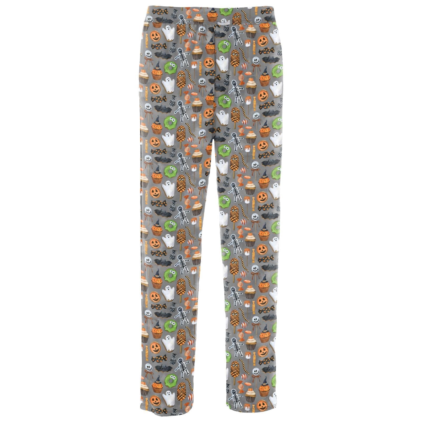 Men's Print Pajama Pants in Halloween Treats