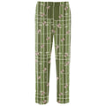Men's Print Pajama Pants in Pesto Football