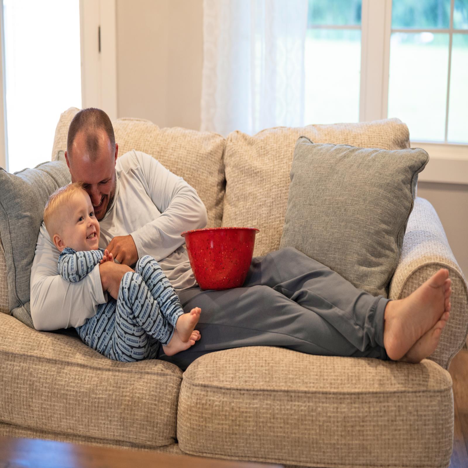 Men's Pajama Pants in Slate