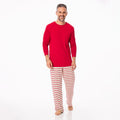 Men's Long Sleeve Pajama Set in 2020 Candy Cane Stripe