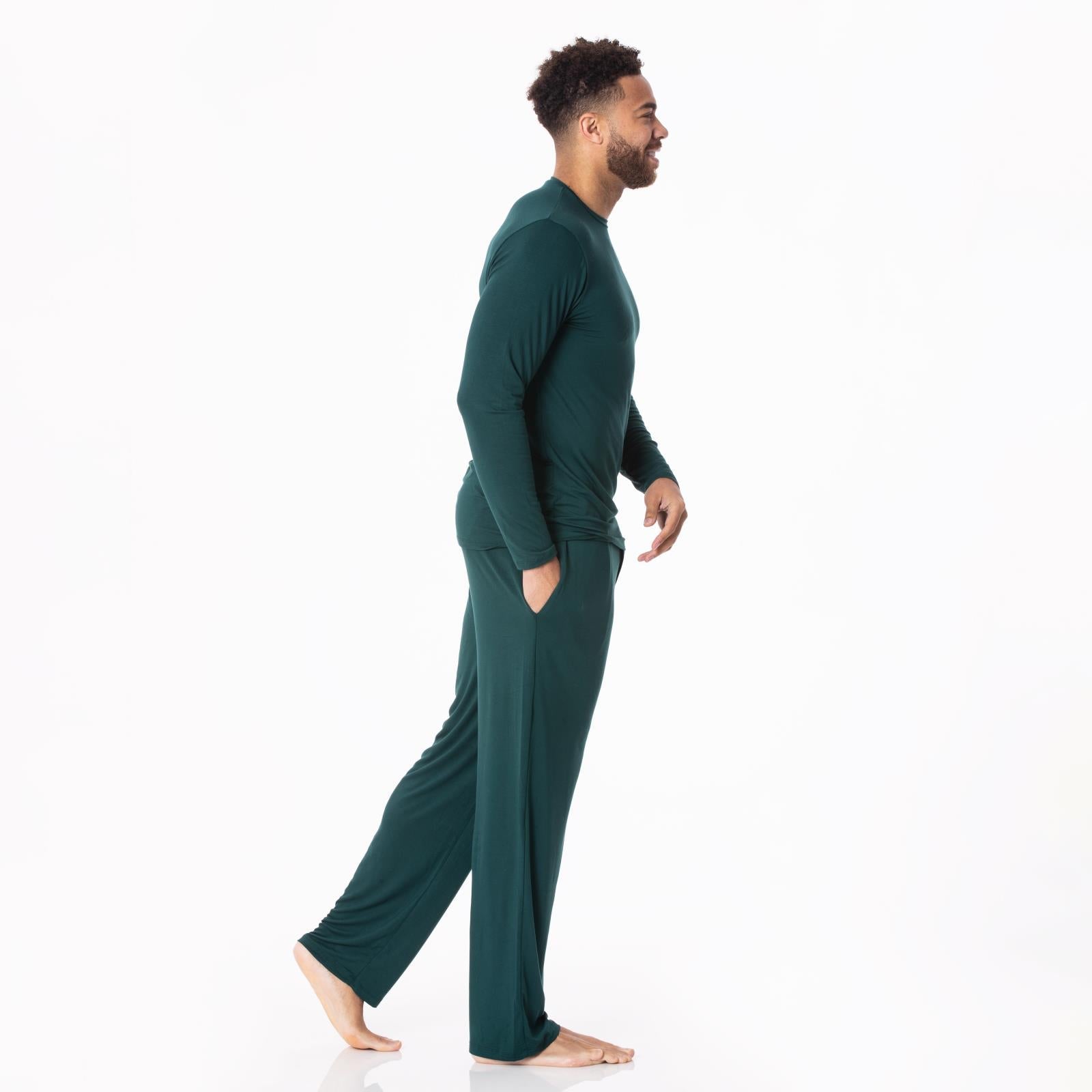 Men's Pajama Pants in Pine